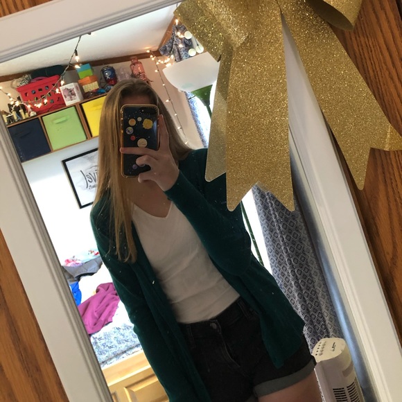 Merona Juniper Green Cardigan - Picture 2 of 3